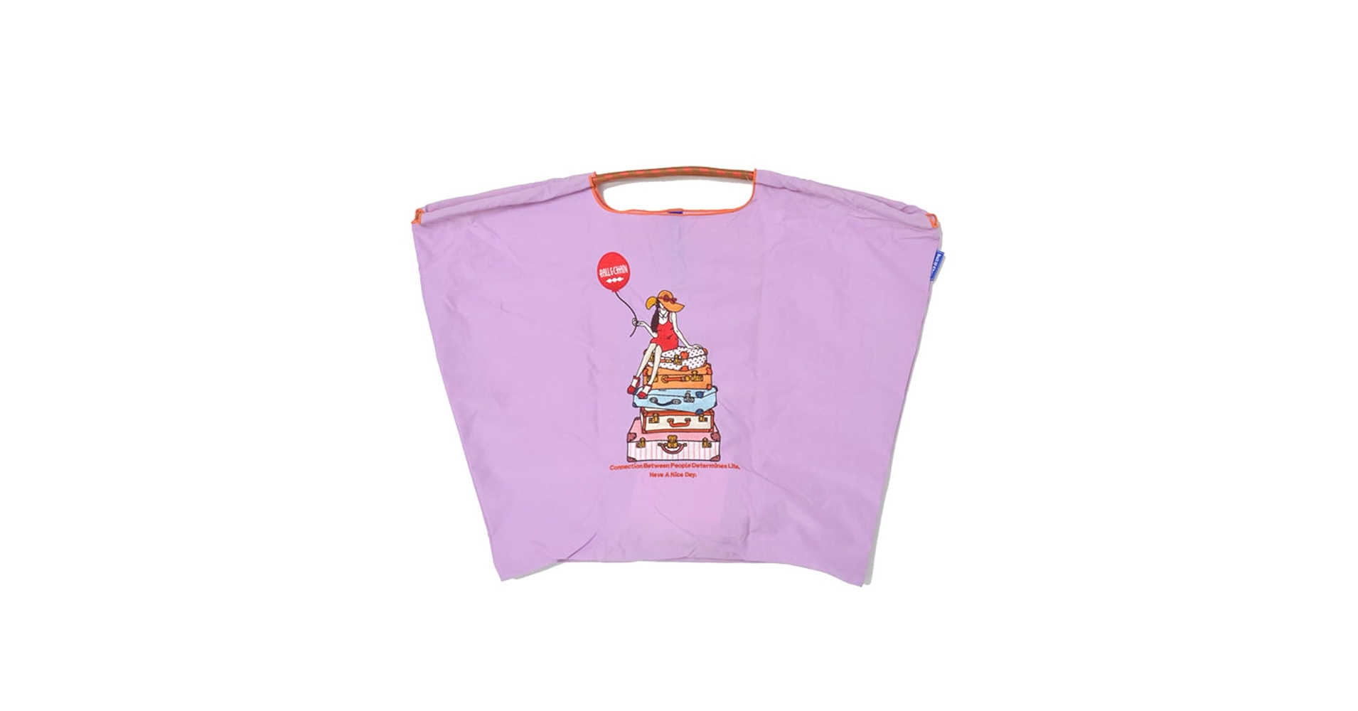 新品同様【限定品】ball＆chain×JAL エコバッグ スーツケース ボールアンドチェーン JAL エコバッグ ネイビー 新品 未開封